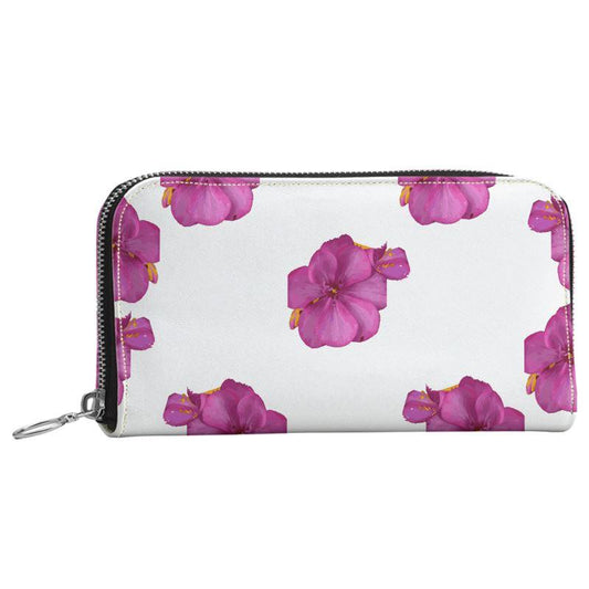 Leather Zip Wallet - Miniaday Designs, LLC.