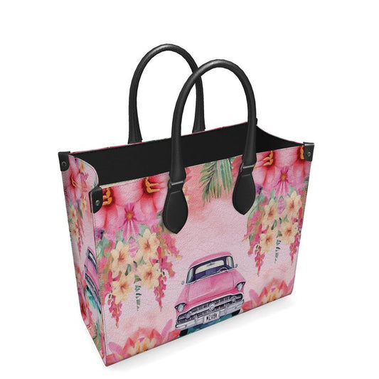 Leather Shopper Bag