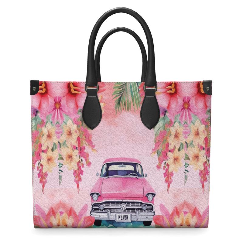 Leather Shopper Bag