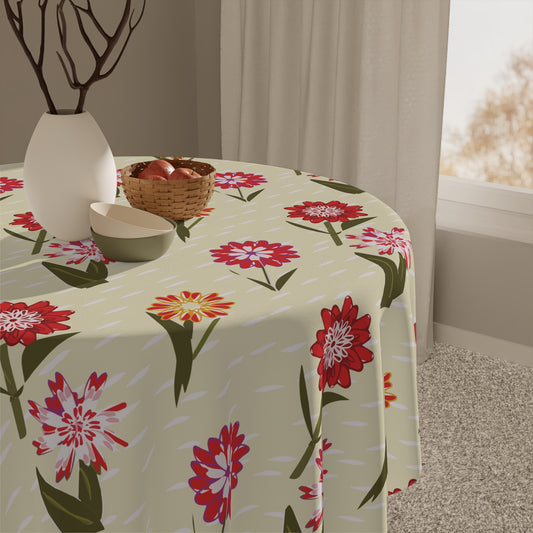 Miniaday Designs Field of Flowers Tablecloth
