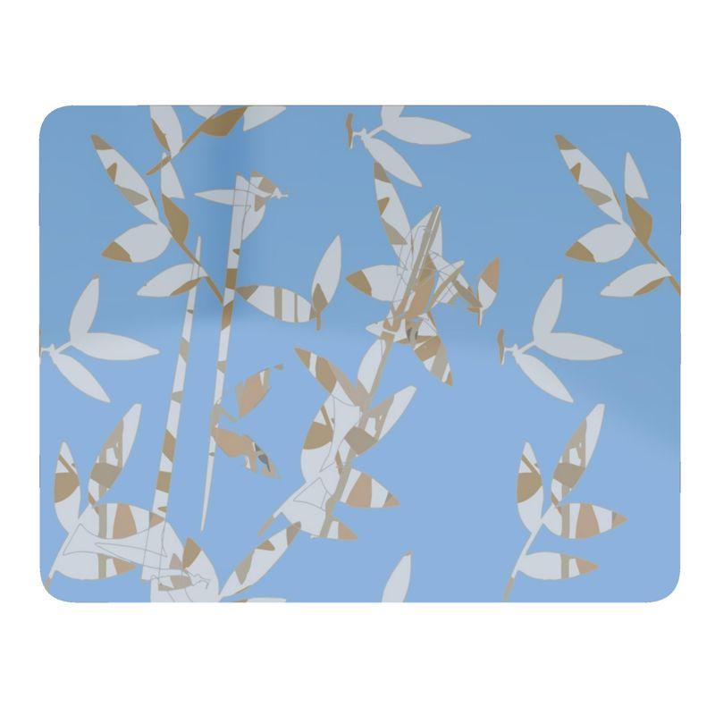 Bamboo with a Twist Place mats set of 4 - Miniaday Designs, LLC.
