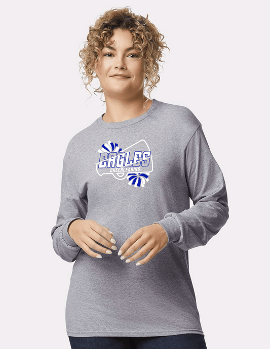 ELHS Long Sleeve Cheer Eagle Cutout
