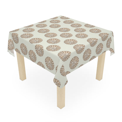 Hand Painted Watercolor Sand Dollars Tablecloth
