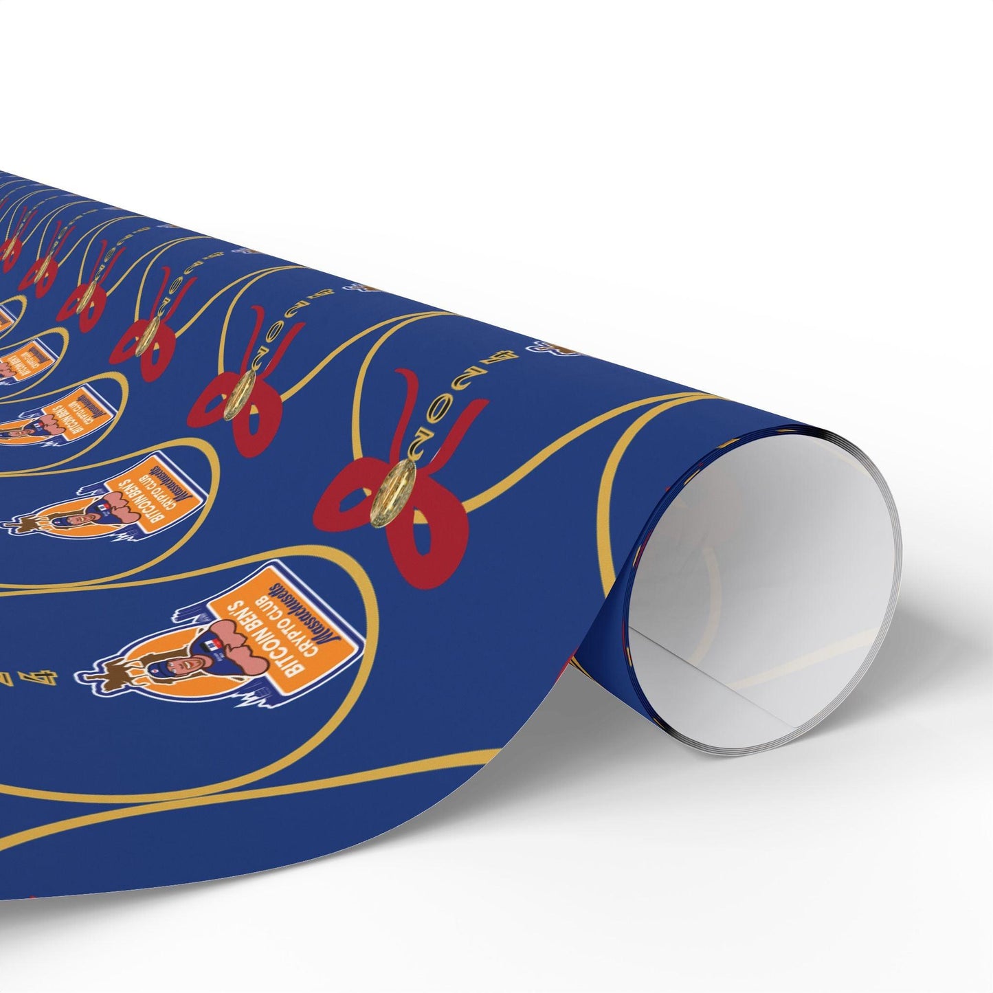 BBCC Massachusetts Christmas Wrapping Papers - Miniaday Designs, LLC.