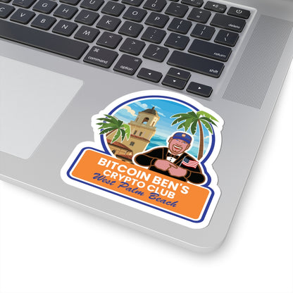 BBCC West Palm Beach Club Kiss-Cut Stickers