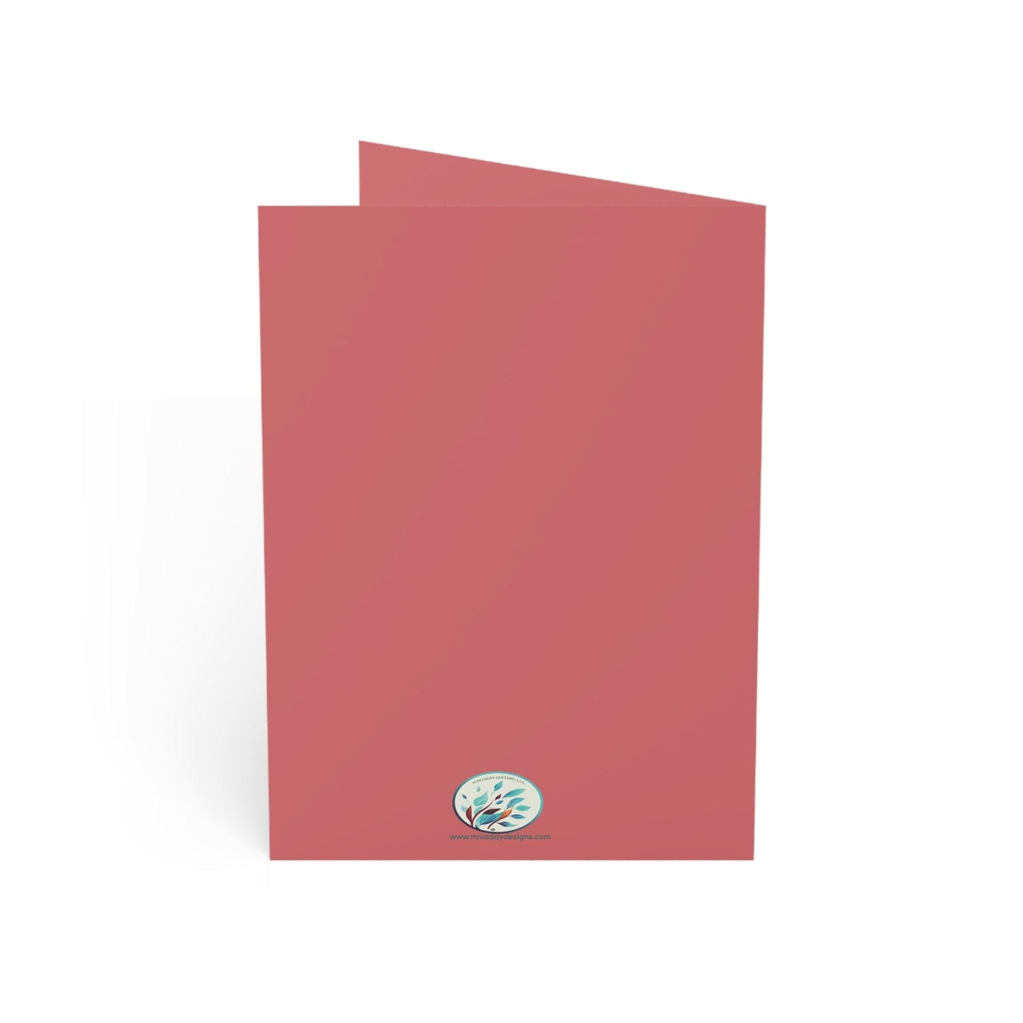 Merry Christmas with Packages Greeting Cards (1, 10, 30, and 50pcs) - Miniaday Designs, LLC.