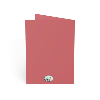 Merry Christmas with Packages Greeting Cards (1, 10, 30, and 50pcs) - Miniaday Designs, LLC.