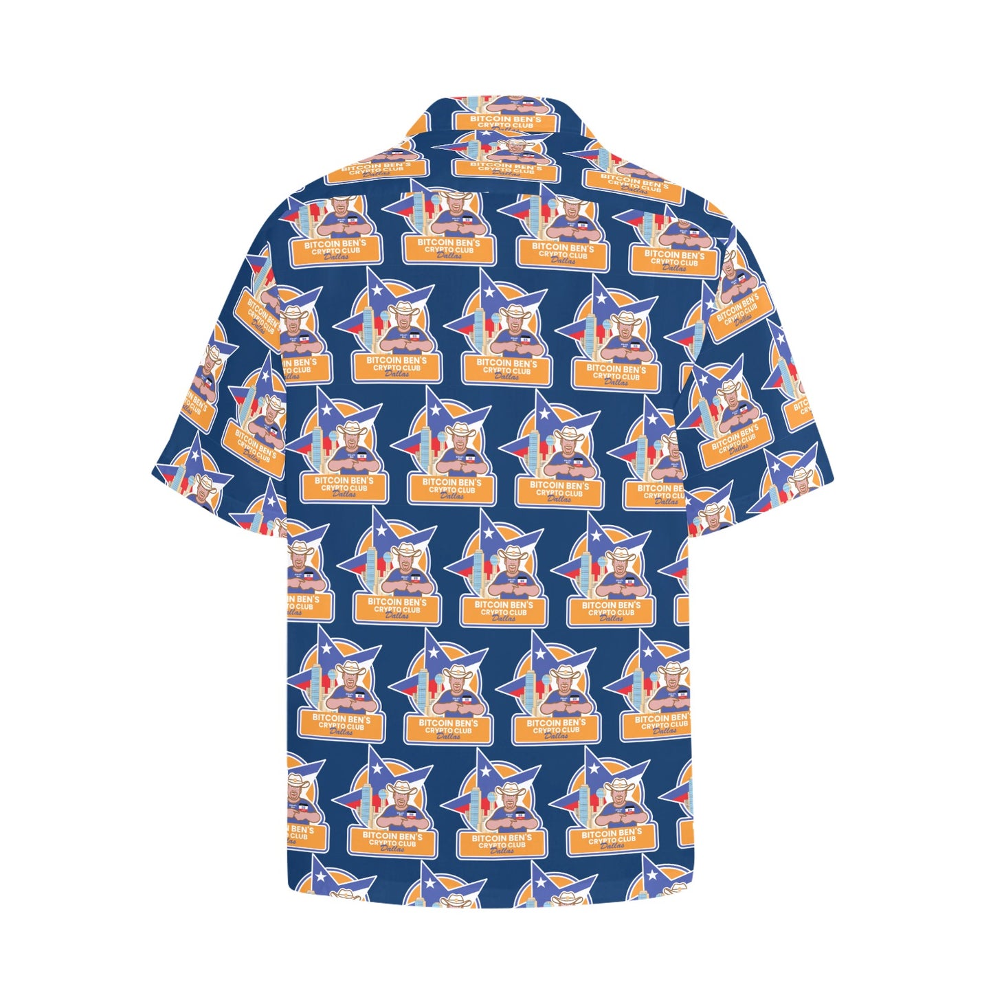 BBCC Dallas Vertical Larger Logo Hawaiian Shirts