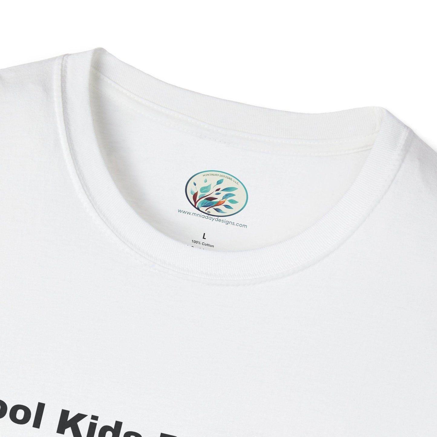 Cool Kids Play Chess Unisex Softstyle T-Shirt Men's Size - Miniaday Designs, LLC.