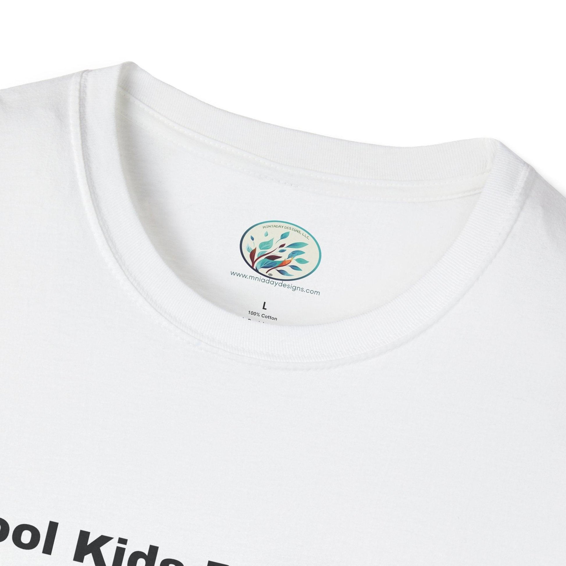 Cool Kids Play Chess Unisex Softstyle T-Shirt Men's Size - Miniaday Designs, LLC.