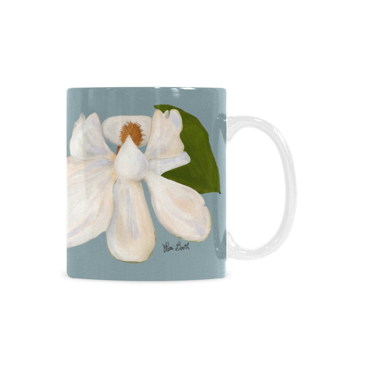 Designer Made Artist Mug Collection - Coastal & Florall -11 oz