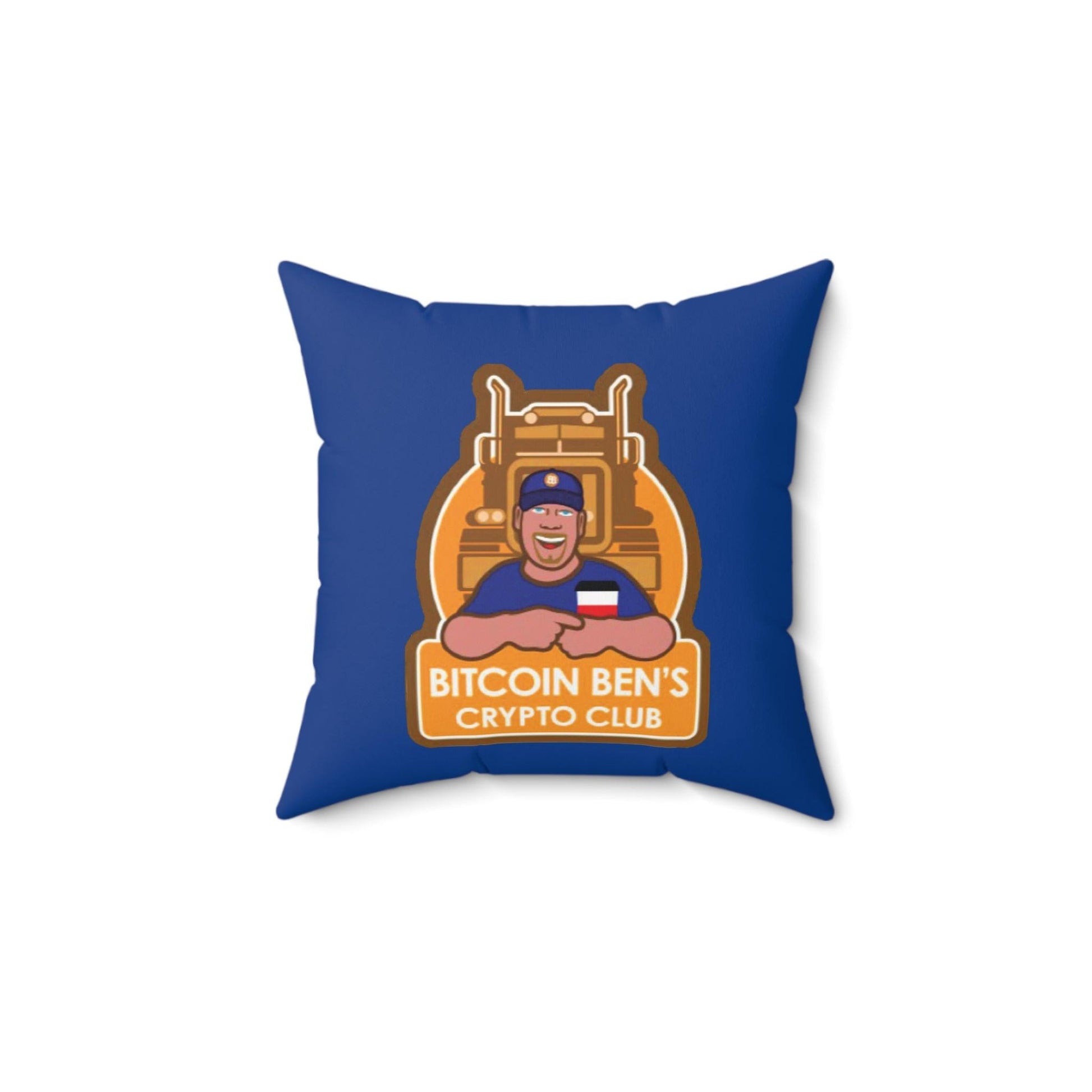 BBCC Spun Polyester Square Pillow - Miniaday Designs, LLC.