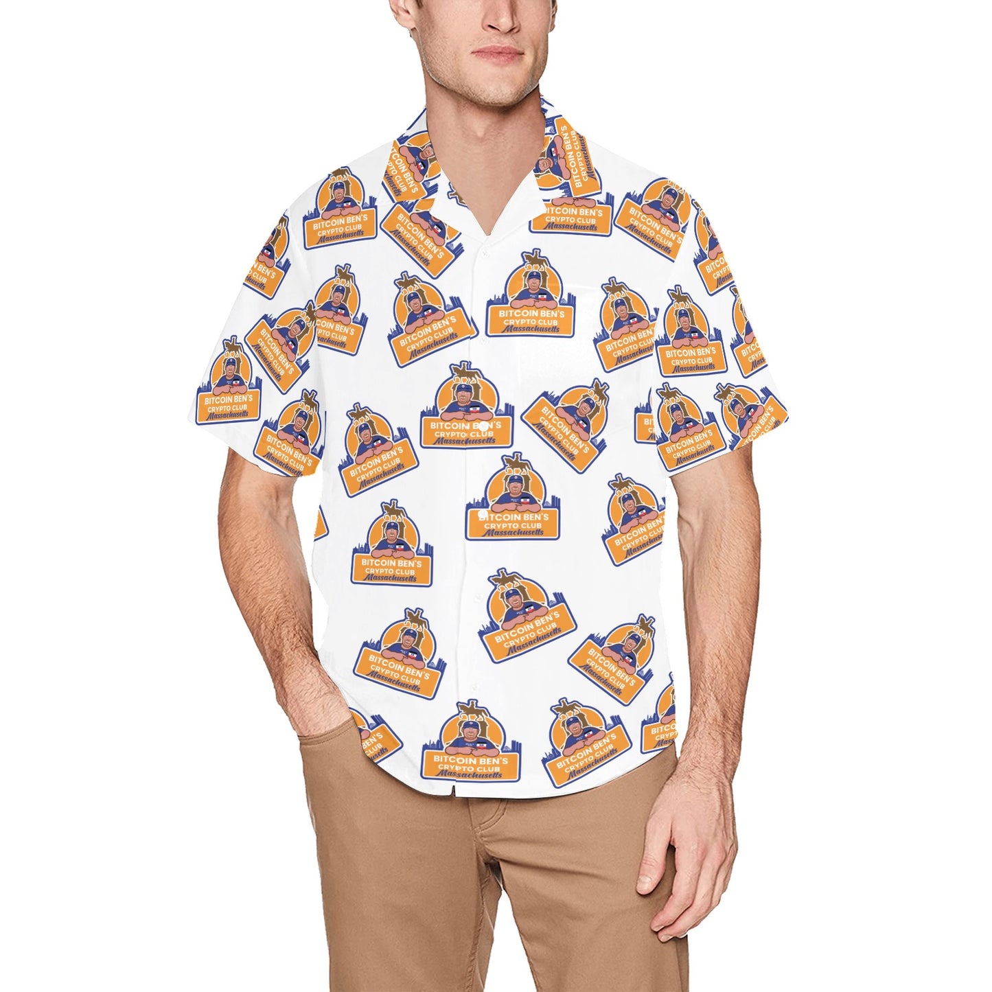 Bitcoin Ben Mass Crypto Club Hawaiian Shirts Variety of Designs