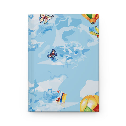 Miniaday Design, LLC. Lined Journal (Matte Finish) Skyward Songbird Collection - Miniaday Designs, LLC.