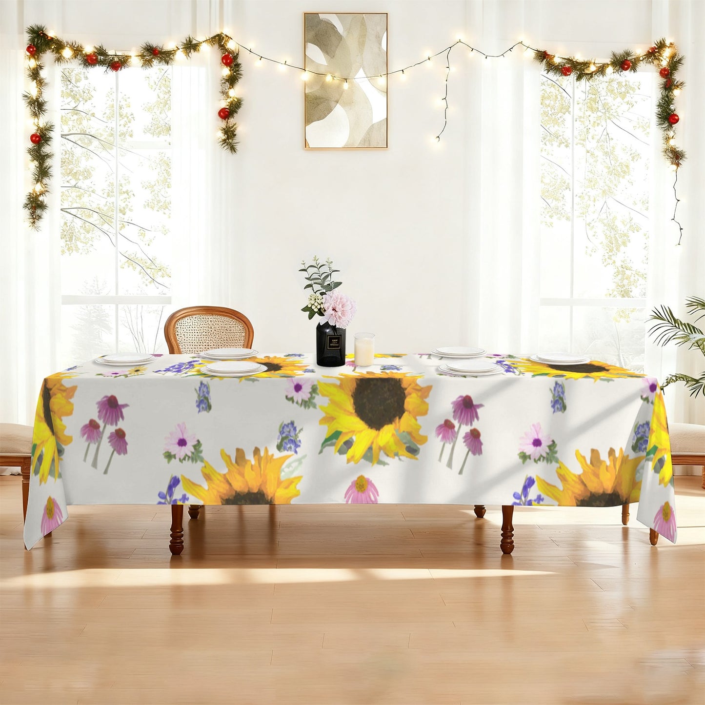 Sunflower Designer 120" x 60" Tablecloth