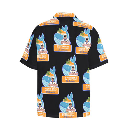 BBCC Whale Resort LARGER LOGO Hawaiian Shirt