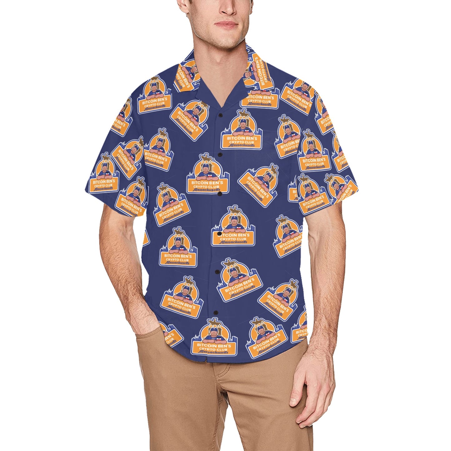 Bitcoin Ben Mass Crypto Club Hawaiian Shirts Variety of Designs