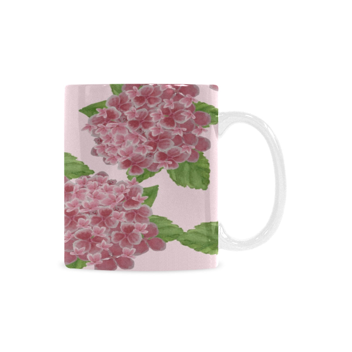 Designer Made Hydrangea Garden Mugs-11 oz.