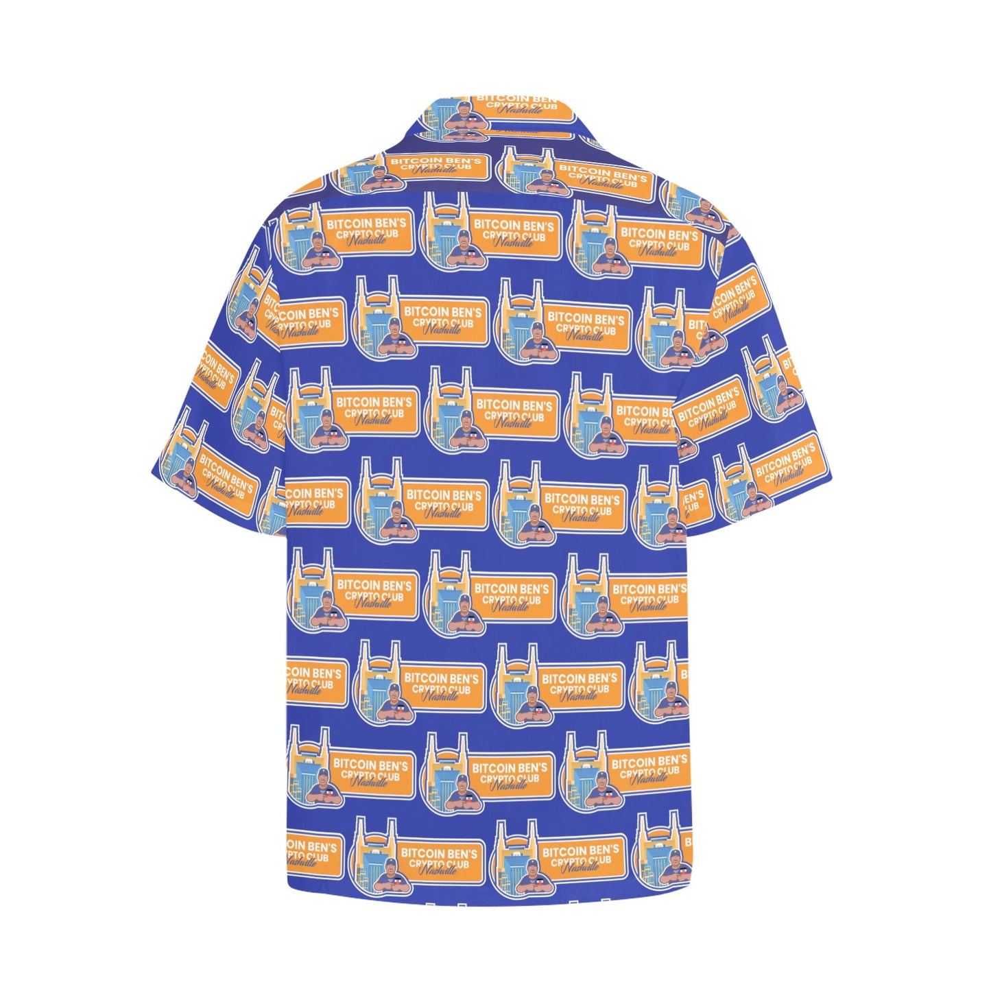 BBCC Nashville Club Horizontal Large Logo Hawaiian Shirt