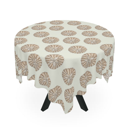 Hand Painted Watercolor Sand Dollars Tablecloth