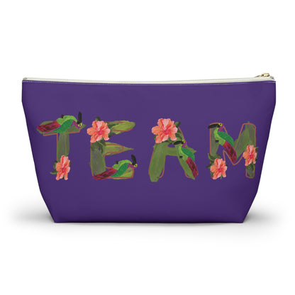 Team Toucan Designer Accessory Pouch w T-bottom