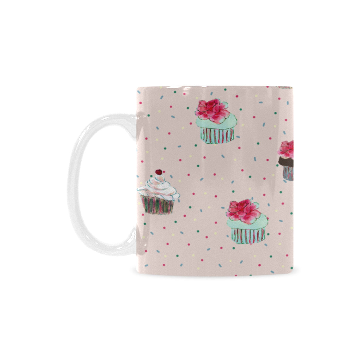 Designer Made Birthday Cupcakes- Mug (11oz)