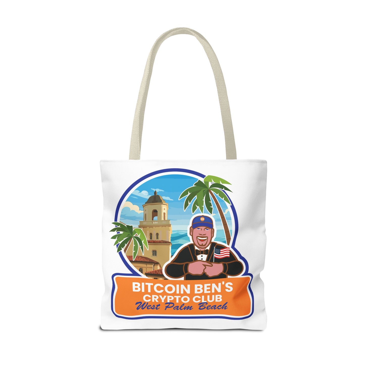 BBCC West Palm Beach Club Tote Bag (AOP)