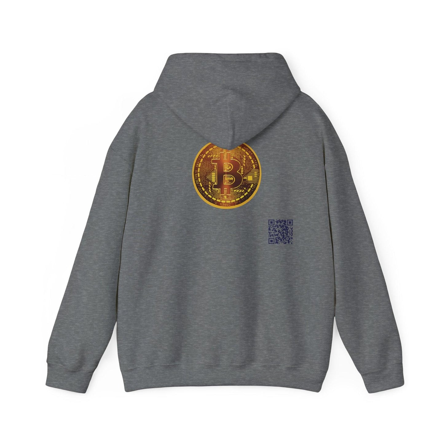 All I Want For Chirstmas is Bitcoin Trees Unisex Heavy Blend™ Hooded Sweatshirt - Miniaday Designs, LLC.