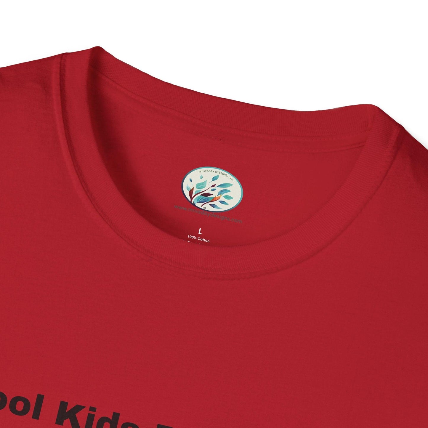 Cool Kids Play Chess Unisex Softstyle T-Shirt Men's Size - Miniaday Designs, LLC.