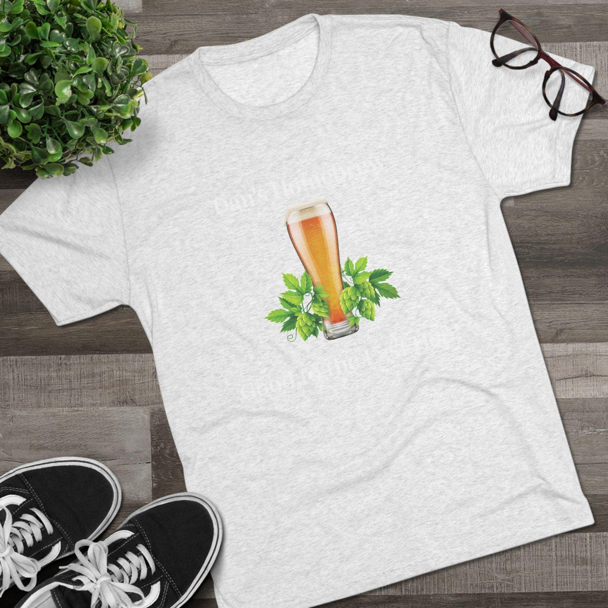 Dan's Home Brew Unisex Tri-Blend Crew Tee - Miniaday Designs, LLC.