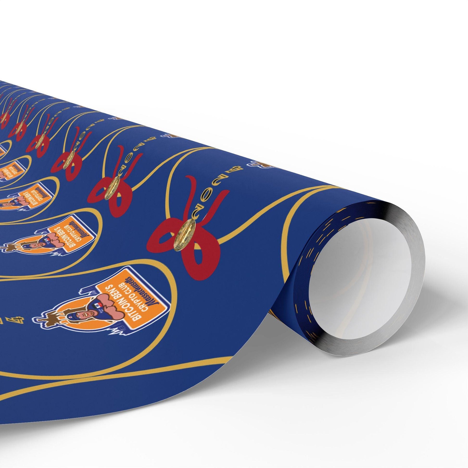 BBCC Massachusetts Christmas Wrapping Papers - Miniaday Designs, LLC.