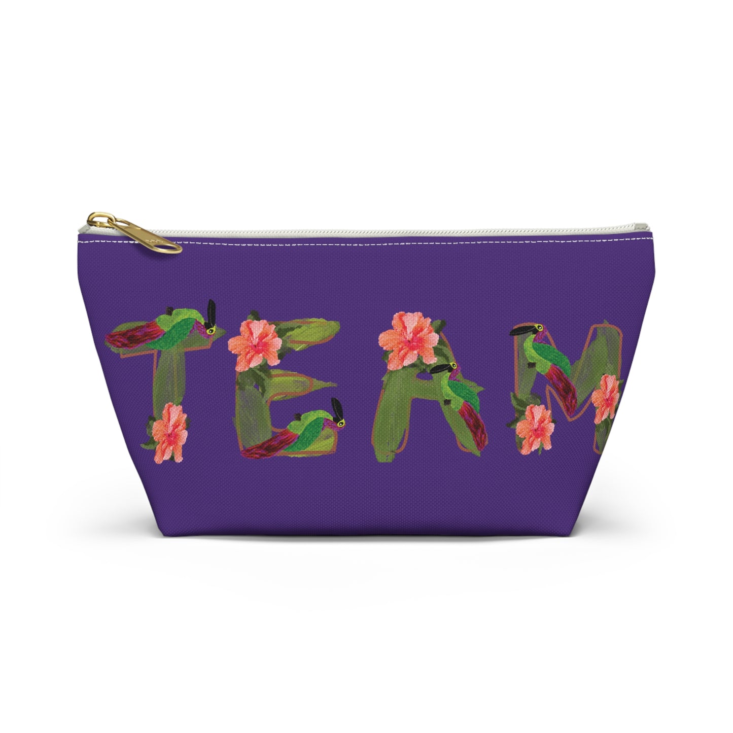 Team Toucan Designer Accessory Pouch w T-bottom