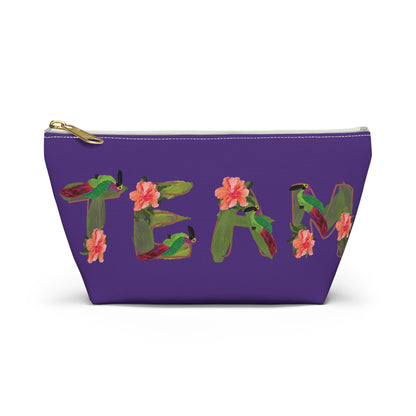 Team Toucan Designer Accessory Pouch w T-bottom