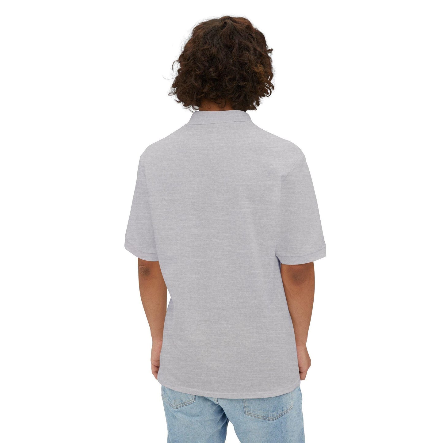 Sage Brush Arms Men's Piqué Polo - Miniaday Designs, LLC.
