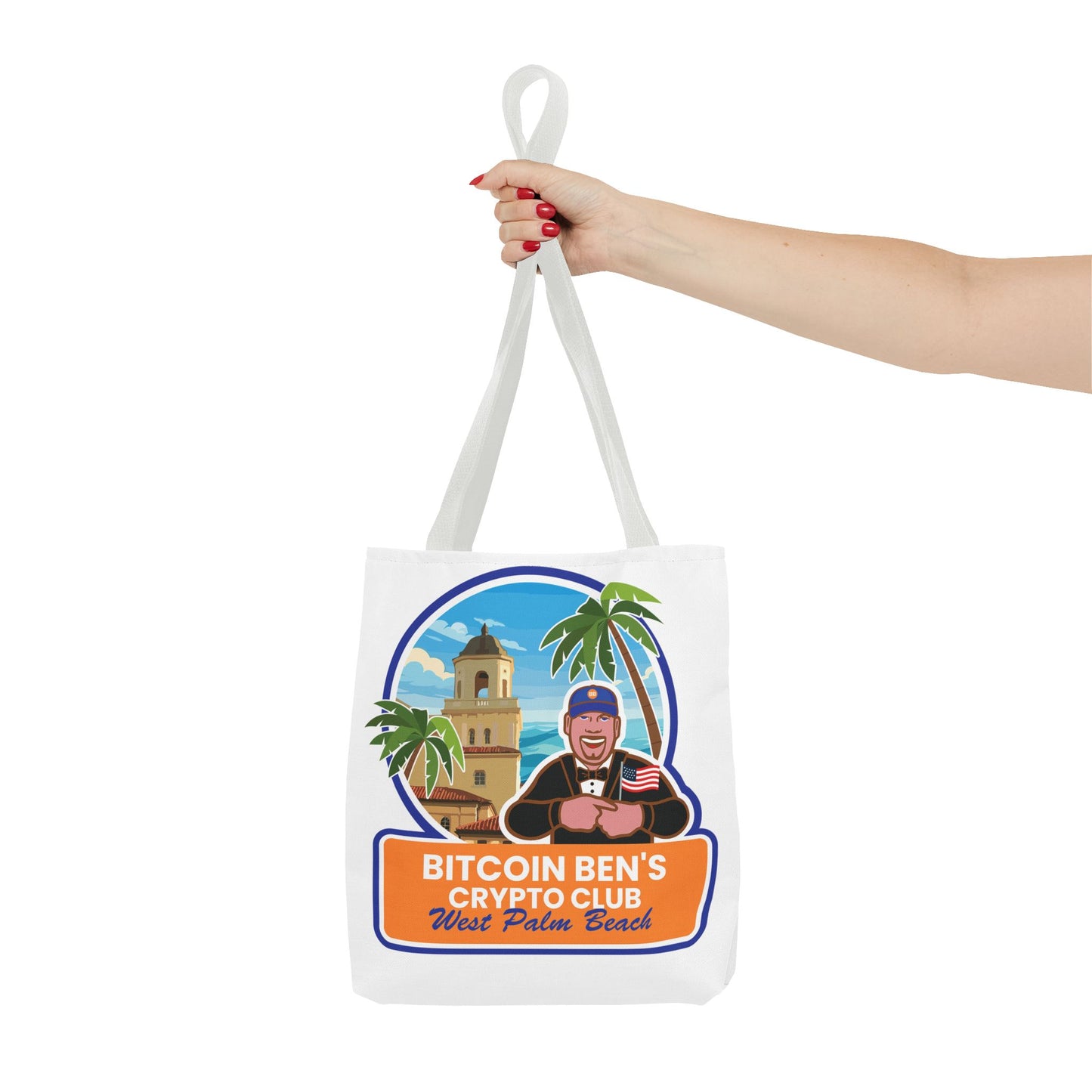 BBCC West Palm Beach Club Tote Bag (AOP)