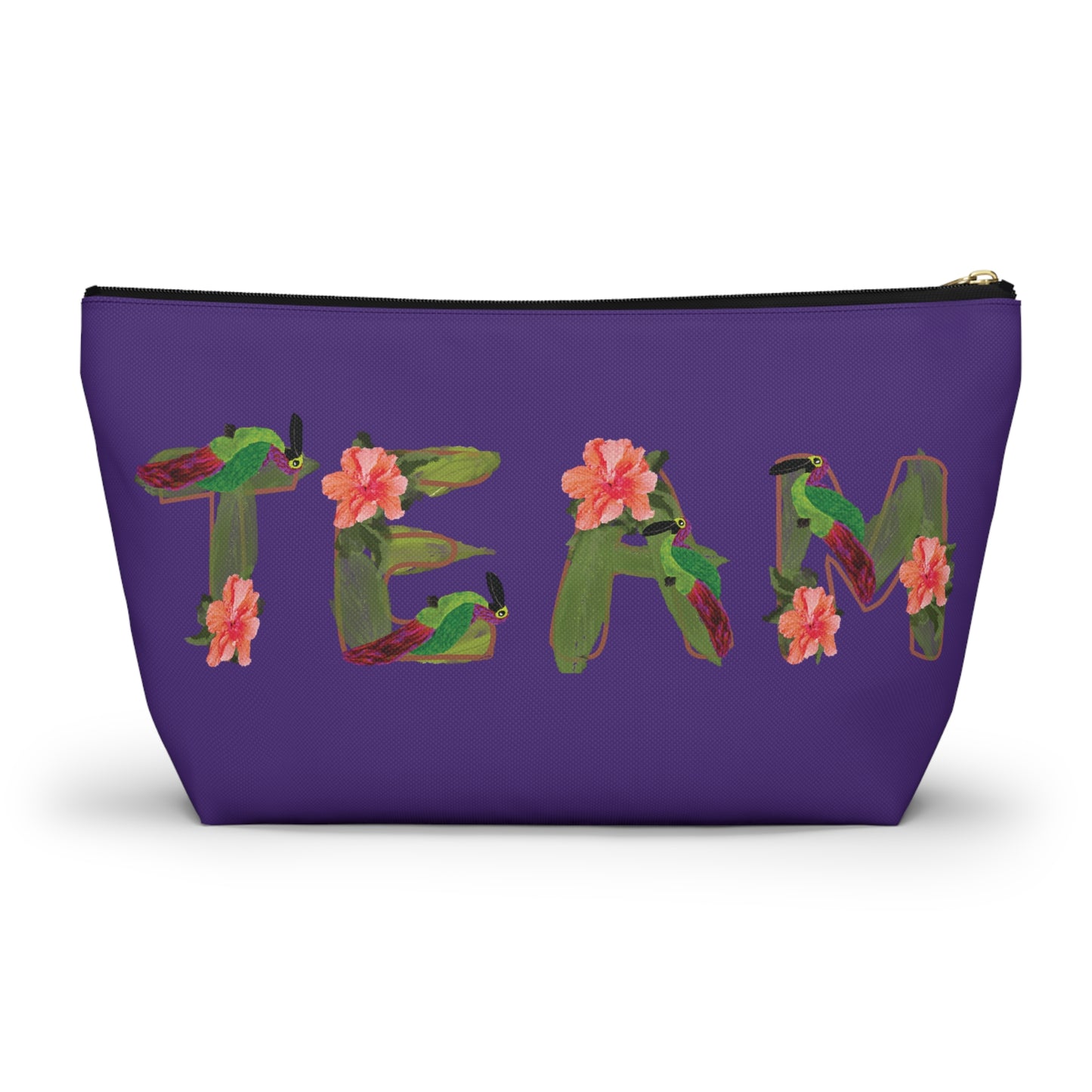 Team Toucan Designer Accessory Pouch w T-bottom