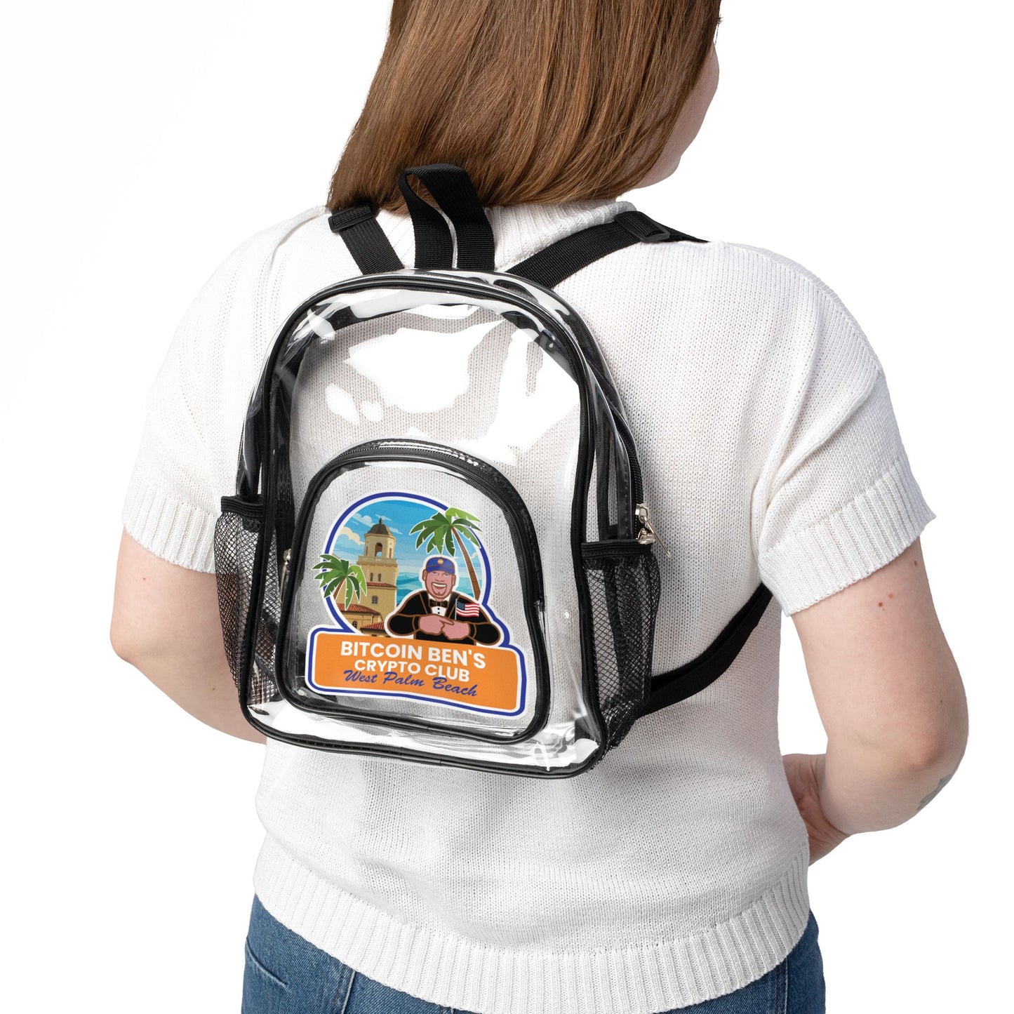 BBCC West Palm Beach Club Clear Stadium Backpack