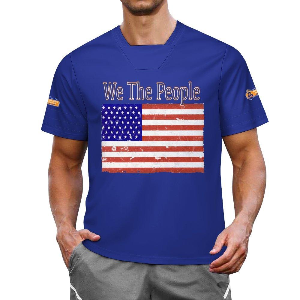 Jersey (S33T) Bitcoin Ben Mass Ball Uniform Darker Blue - Miniaday Designs, LLC.