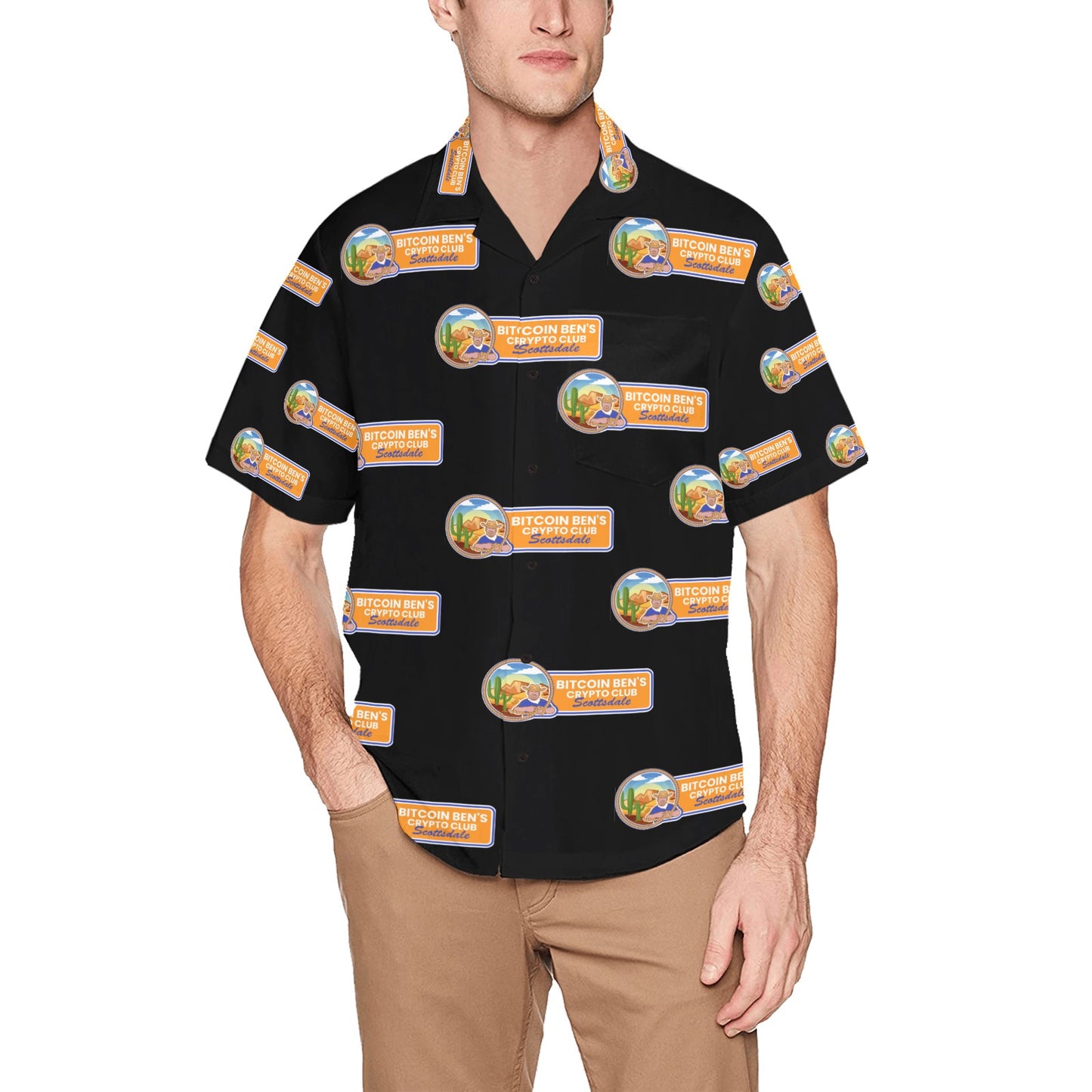 BBCC Scottsdale Horizontal Logo Hawaiian Shirt