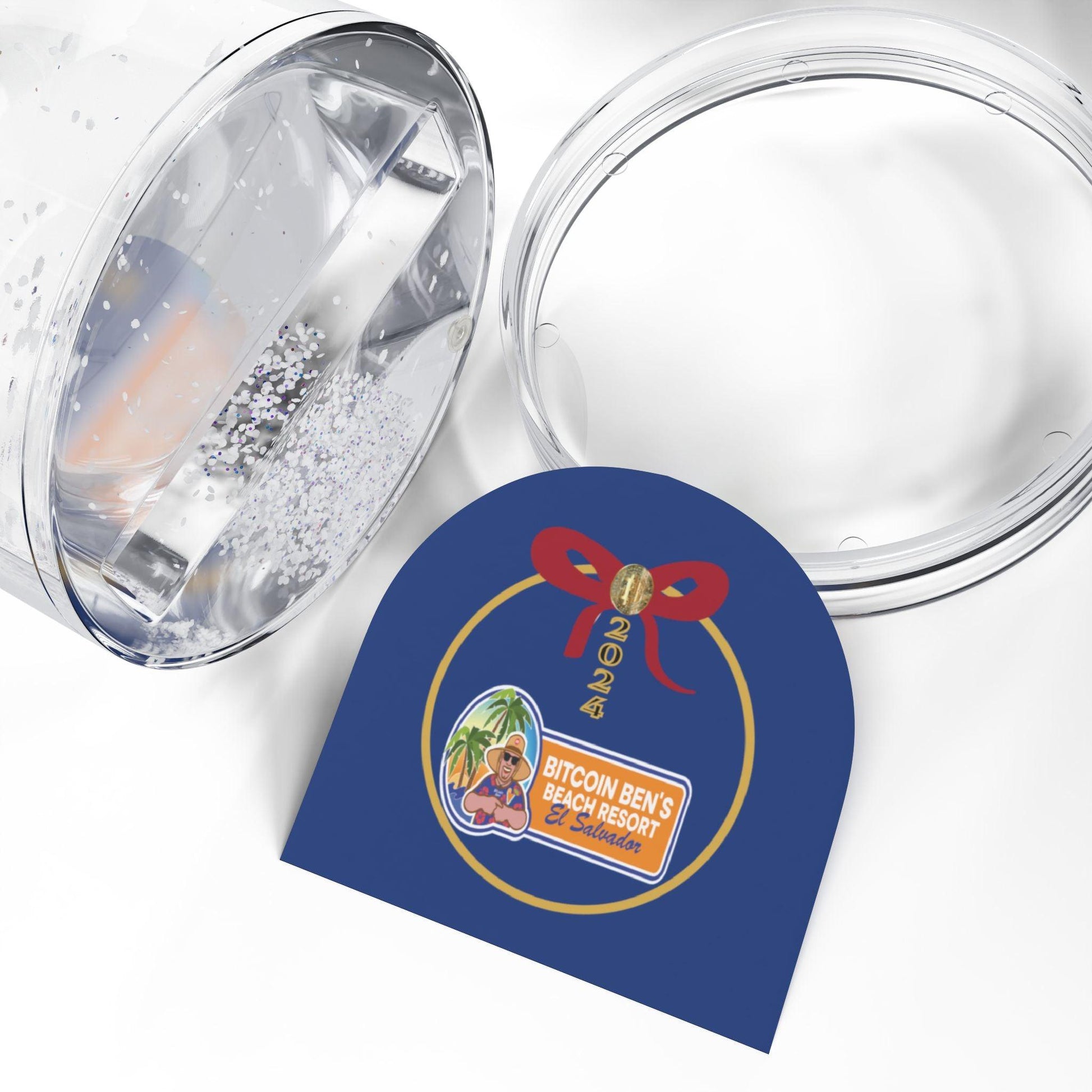 BBCC El Salvador Snow Globe - Miniaday Designs, LLC.