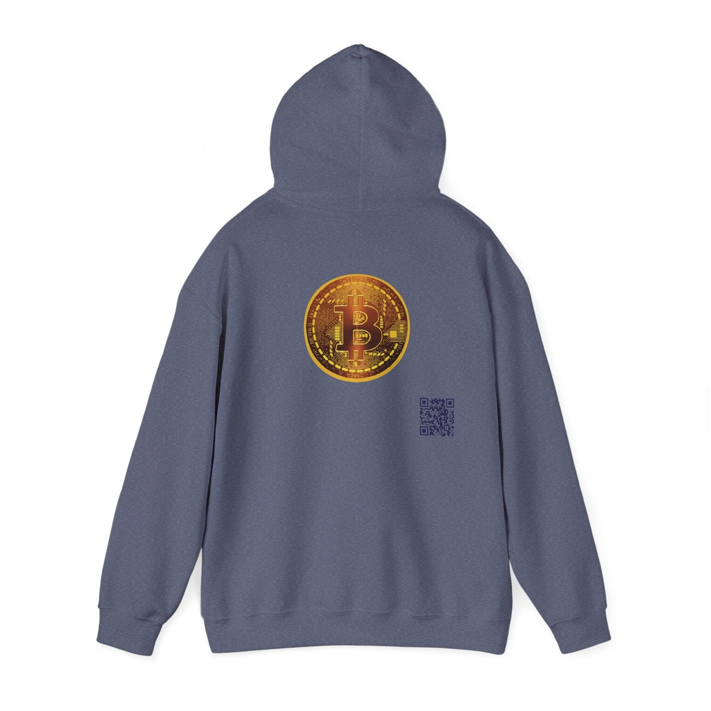 All I Want For Chirstmas is Bitcoin Trees Unisex Heavy Blend™ Hooded Sweatshirt - Miniaday Designs, LLC.