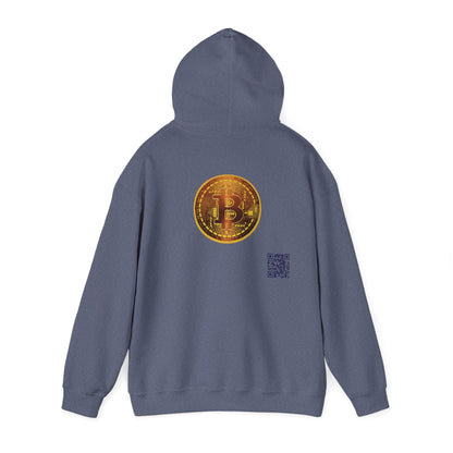 All I Want For Chirstmas is Bitcoin Trees Unisex Heavy Blend™ Hooded Sweatshirt - Miniaday Designs, LLC.