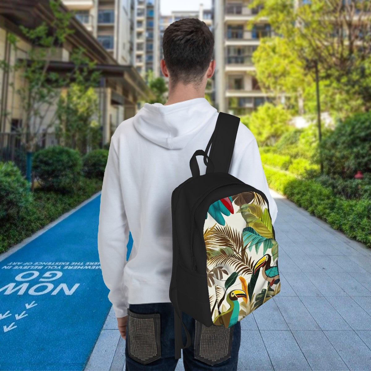Tiki Collection Laptop Backpack - Miniaday Designs, LLC.