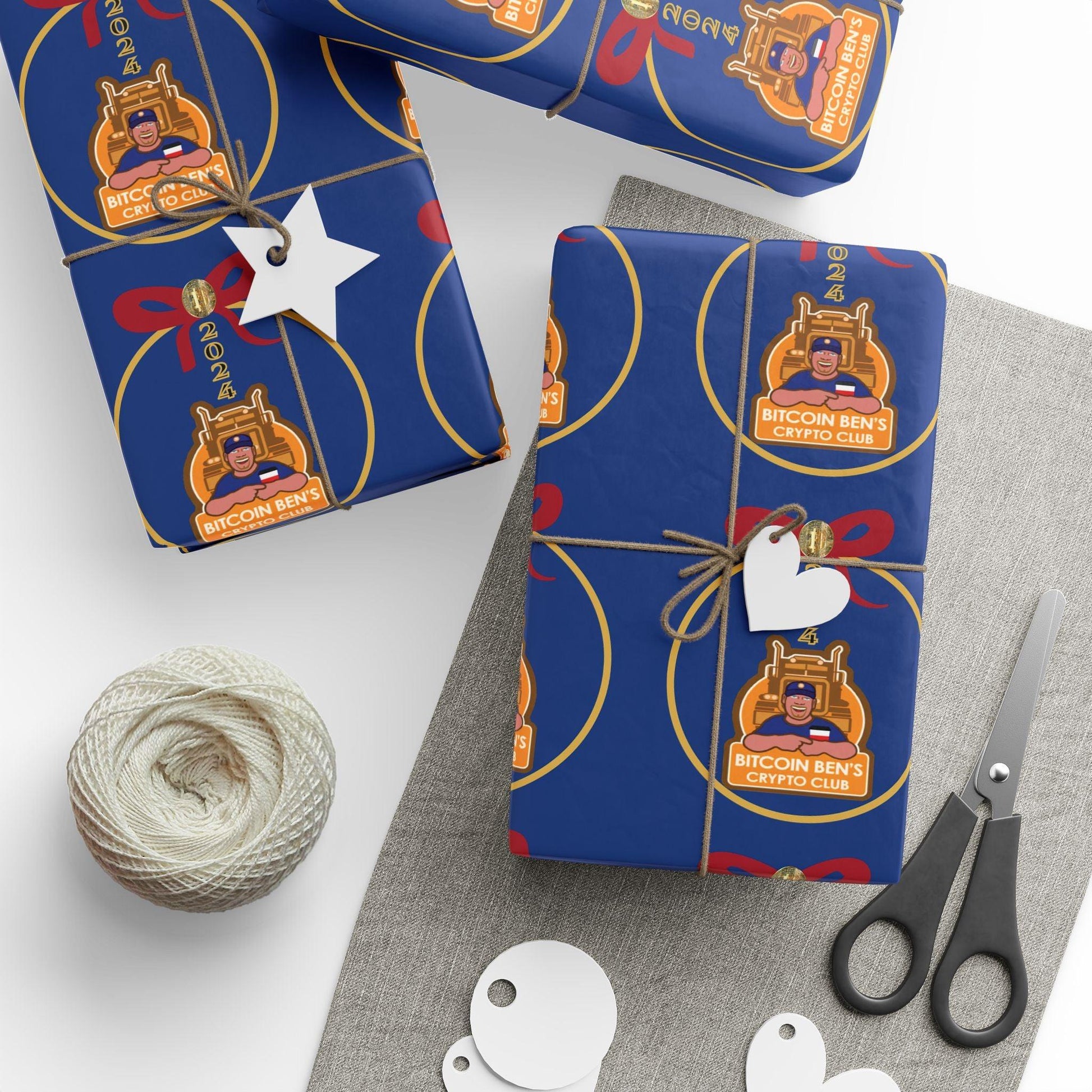 BBCC Original Club Logo Wrapping Papers - Miniaday Designs, LLC.
