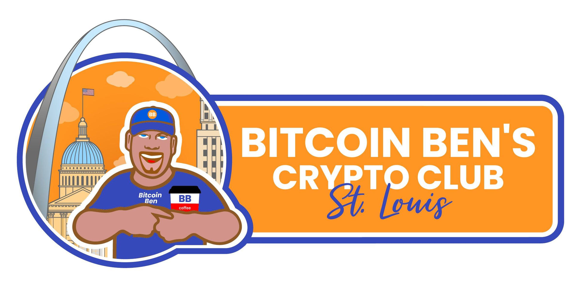 Bitcoin Ben Crypto Club St. Louis Under Armour 1370399 Polo Shirt - Miniaday Designs, LLC.