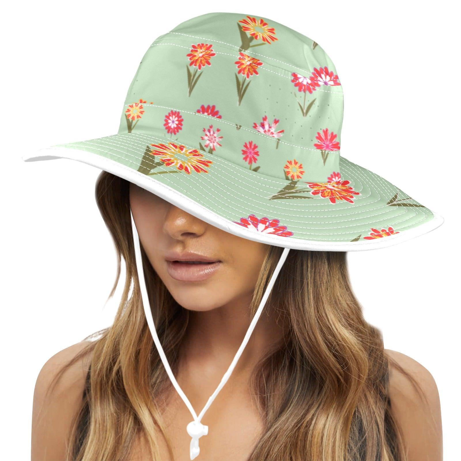 Miniaday Designs Women's Wide Brim Hat - Miniaday Designs, LLC.