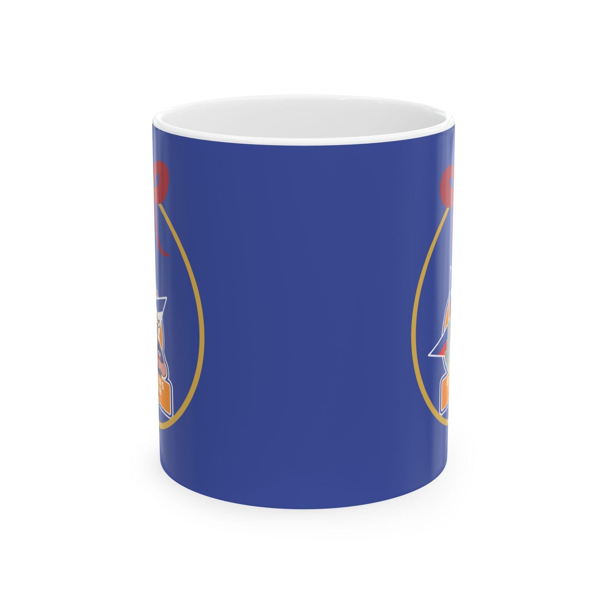 BBCC Dallas Christmas Ceramic Mug, (11oz, 15oz) - Miniaday Designs, LLC.