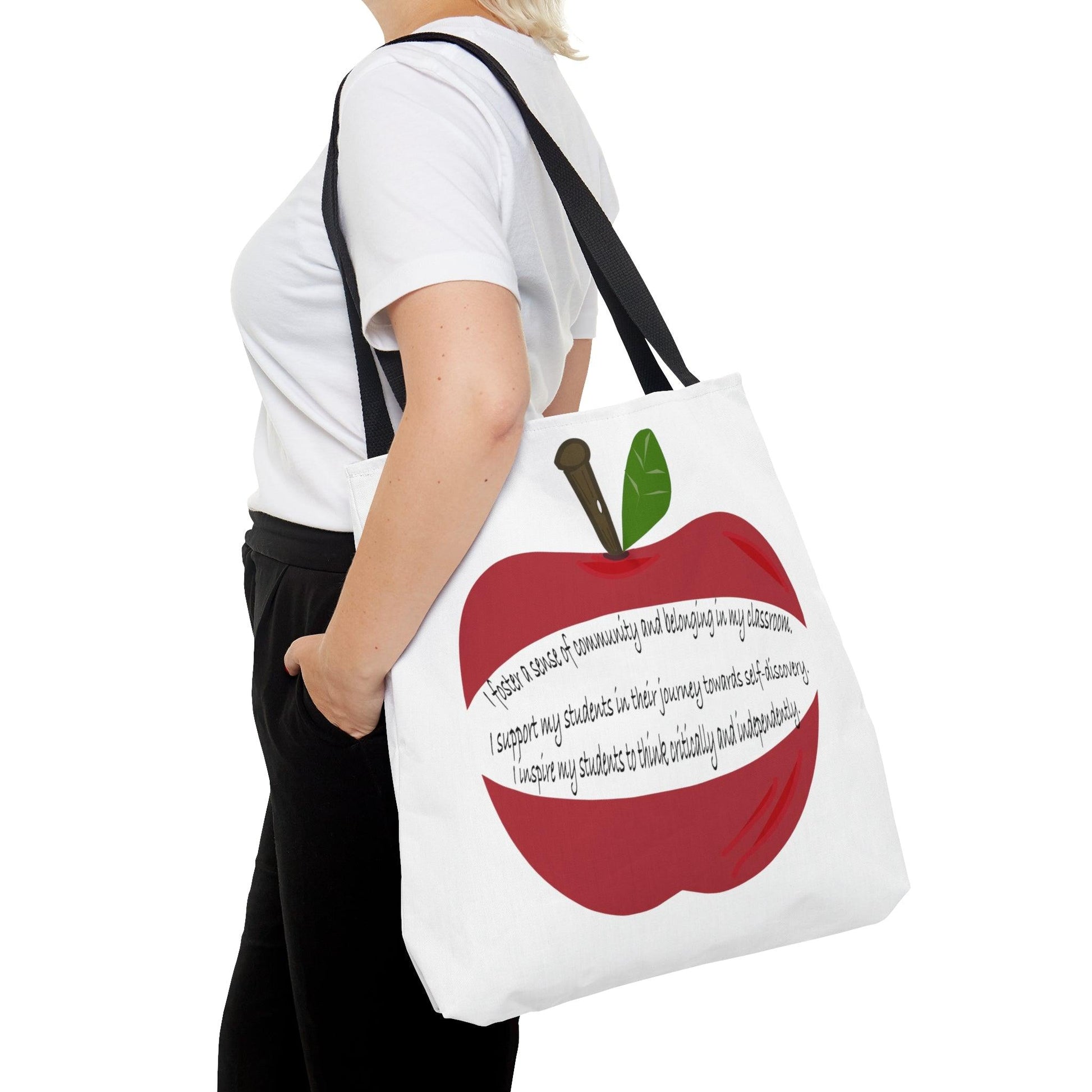 Miniaday Designs Tote Bag for Middle and High School Teachers Unisex White - Miniaday Designs, LLC.
