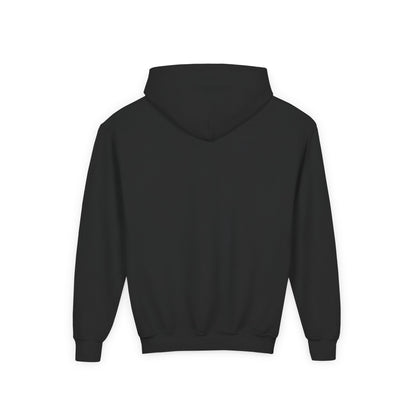 Patriotic Baseball and Bat Youth Heavy Blend Hooded Sweatshirt