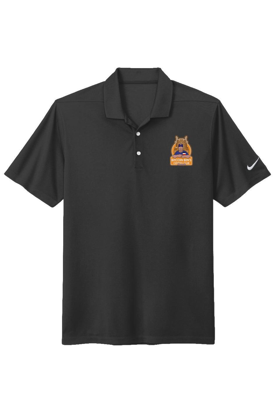 Bitcoin Ben Sarasota Club Nike Dri-FIT Micro Pique 2.0 Polo - Miniaday Designs, LLC.